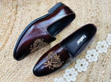 DABKA LEATHER SHOES (DARK COFFEE)