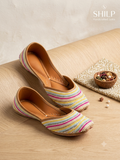 Rangoli pearl jutti