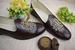 Dabka loafer shoe (Dark brown)