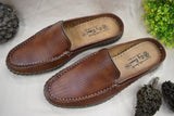 Brown Loafer shoes (Back Open)