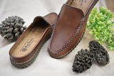 Brown Loafer shoes (Back Open)