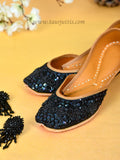 Hexagon Black Jutti