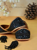 Hexagon Black Jutti