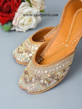 Gota Patti Jutti (Rose Gold)