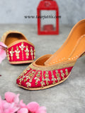 Shahi Raunak Jutti (Magenta)