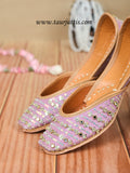 Mauve Magic Jutti