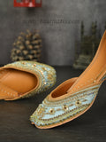 Traditional Sky Blue Jutti