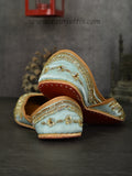 Traditional Sky Blue Jutti