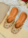 Noor-e-Rose Gold Jutti