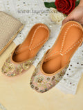 Noor-e-Rose Gold Jutti