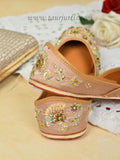 Noor-e-Rose Gold Jutti