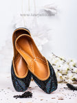 Black Leaves Jutti