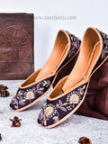 Ethnic Floral (Purple wine)