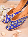 Floral Star Jutti (Blue)