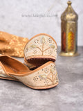 Gold Flower Jutti