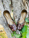 Brown Ghungroo Jutti