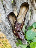 Brown Ghungroo Jutti