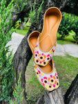 Multi flower Jutti