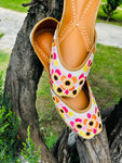 Multi flower Jutti