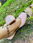Baby Pink Beads Jutti