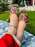 Maroon Mor Jutti