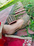 Antique Flower Jutti