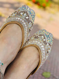 Gota Patti Jutti (Rose Gold)
