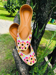 Multi flower Jutti