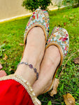 Multi Zardozi Jutti