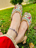 Multi Zardozi Jutti