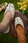 Casual White Jutti