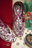 Zari Velvet (Maroon)