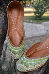 Green Beads Jutti