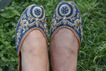 Peacock Green Jutti